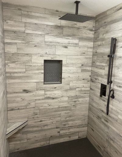 Mcalister Bathroom Shower Remodel by MGD Construction